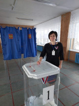 Выборы президента Российской Федерации- главный выбор страны! Педагоги школы- избиратели сделали свой выбор!.